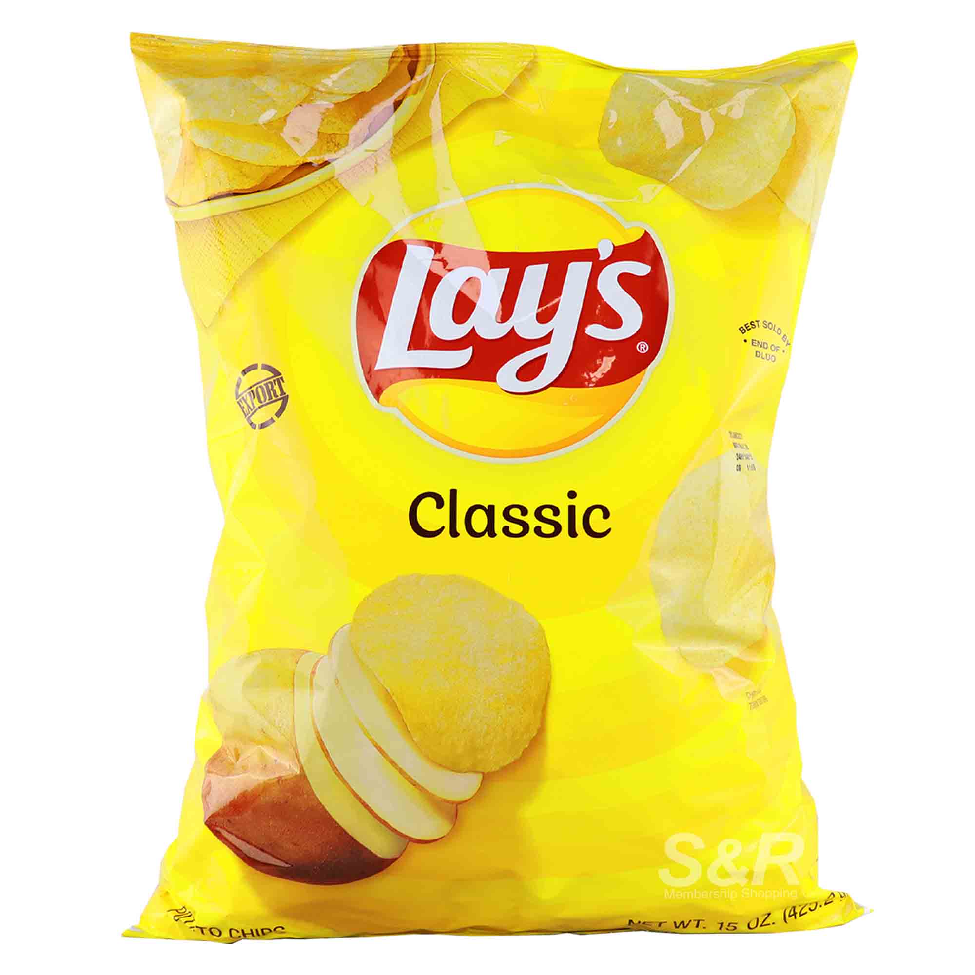 Lays Potato Chips Classic 425.2g Lays Potato Chips Classic 425.2g